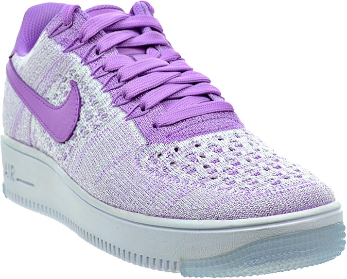 Amazon.com: Nike Air Force 1 Flyknit Low Zapatos de mujer fucsia Glow/Color  Blanco 820256 – 500, Blanco, 11 B (M) US : Ropa, Zapatos y Joyería