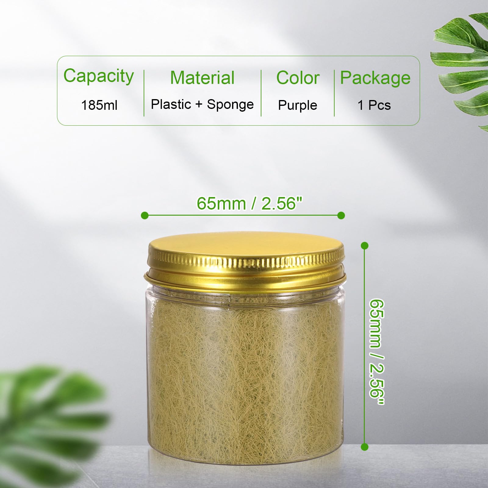 CoCud Model Grass Terrain Powder, 185ml Capacity, Fake Miniature Flower Grass Tree 8mm Nylon Deep Yellow - Image 2