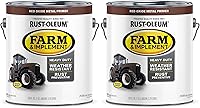 Vista 80 de Rust-Oleum Farm & Implement 280176 - Pintura esmaltada, galón, naranja (Allis Chalmers Orange)
