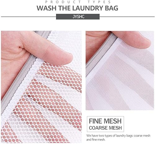 Miniatura 4 de Bolsas de malla para ropa delicada con cremallera de alta calidad, bolsa de lavandería para lavadora, bolsas de lencería para lavandería, blusa,