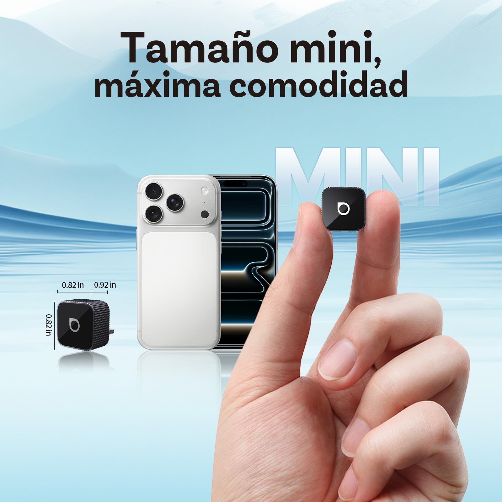2026 Mejorado OTTOCAST Mini Slim(Edición USB-C), 2 en 1 inalámbrico adaptador de CarPlay y Android Auto para iOS 10+ y Android 11+, compatible multiusuario, convierte de cableado a inalámbrico (Negro)