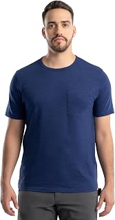 Men's Short Sleeve Recycled Slub Pocket T-Shirt