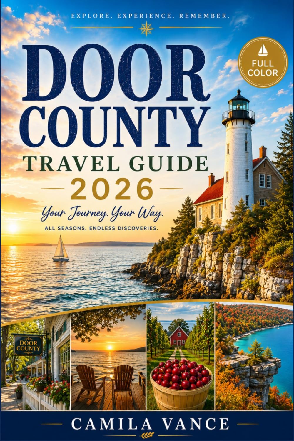 Door County Travel Guide 2026 (full color): Village by Village Along Wisconsin's Great Lakes Peninsula, Lighthouses, Wineries, State Parks and Honest Local Tips