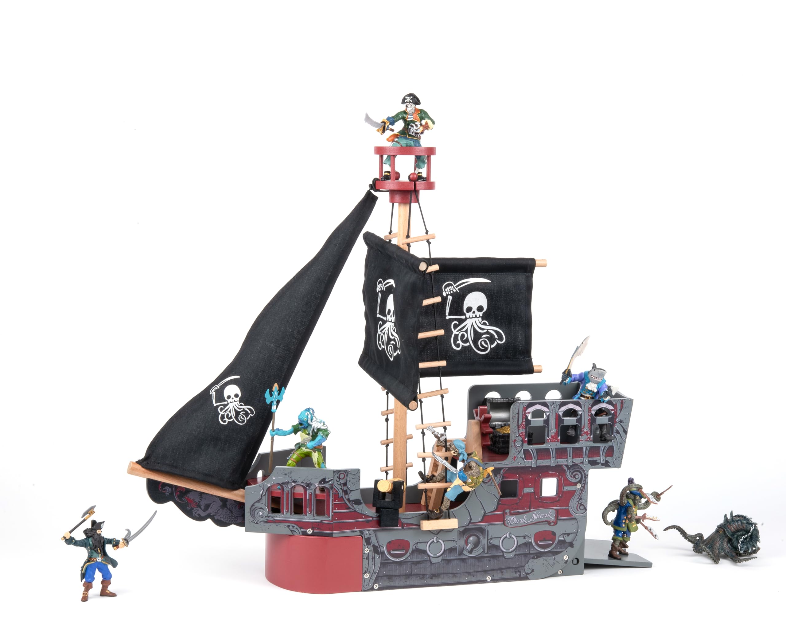 Papo - Fantasy Boat Toy for Kids - Ages 3+ - Fantasy & Medieval Collection - Creative Play Legendary Adventure - Gift Idea Toy for Girls and Boys