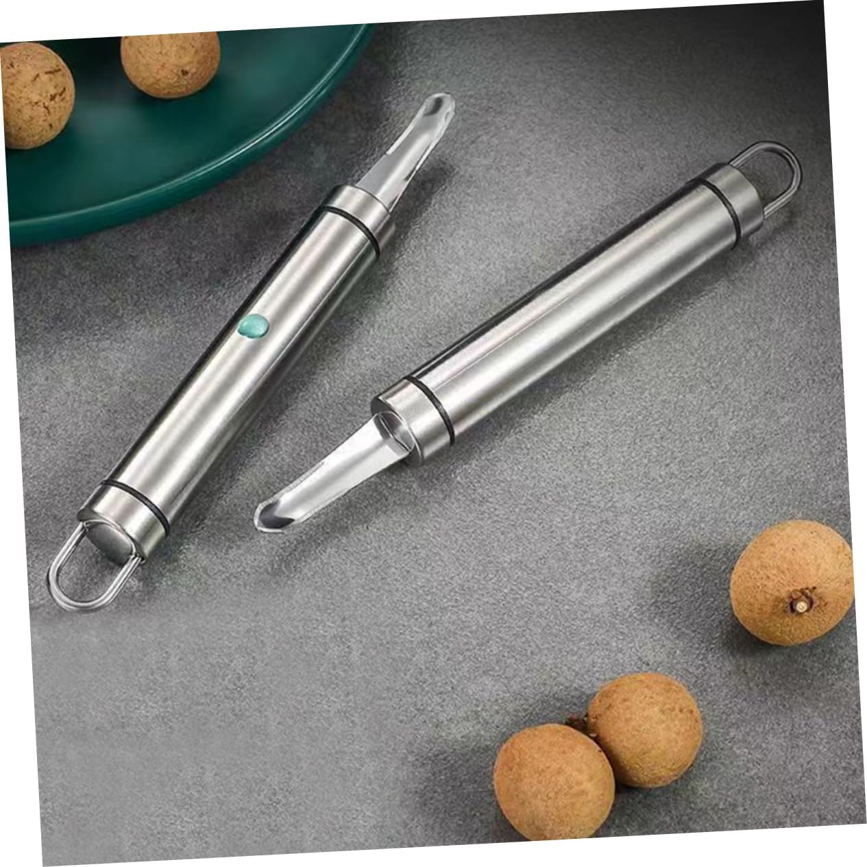 4pcs Crayfish Shelling Device Shrimp Deveiner Pear Corer Tool Multifunctional Kitchen Gadget Reusable Fruit Pitter for Home image 4