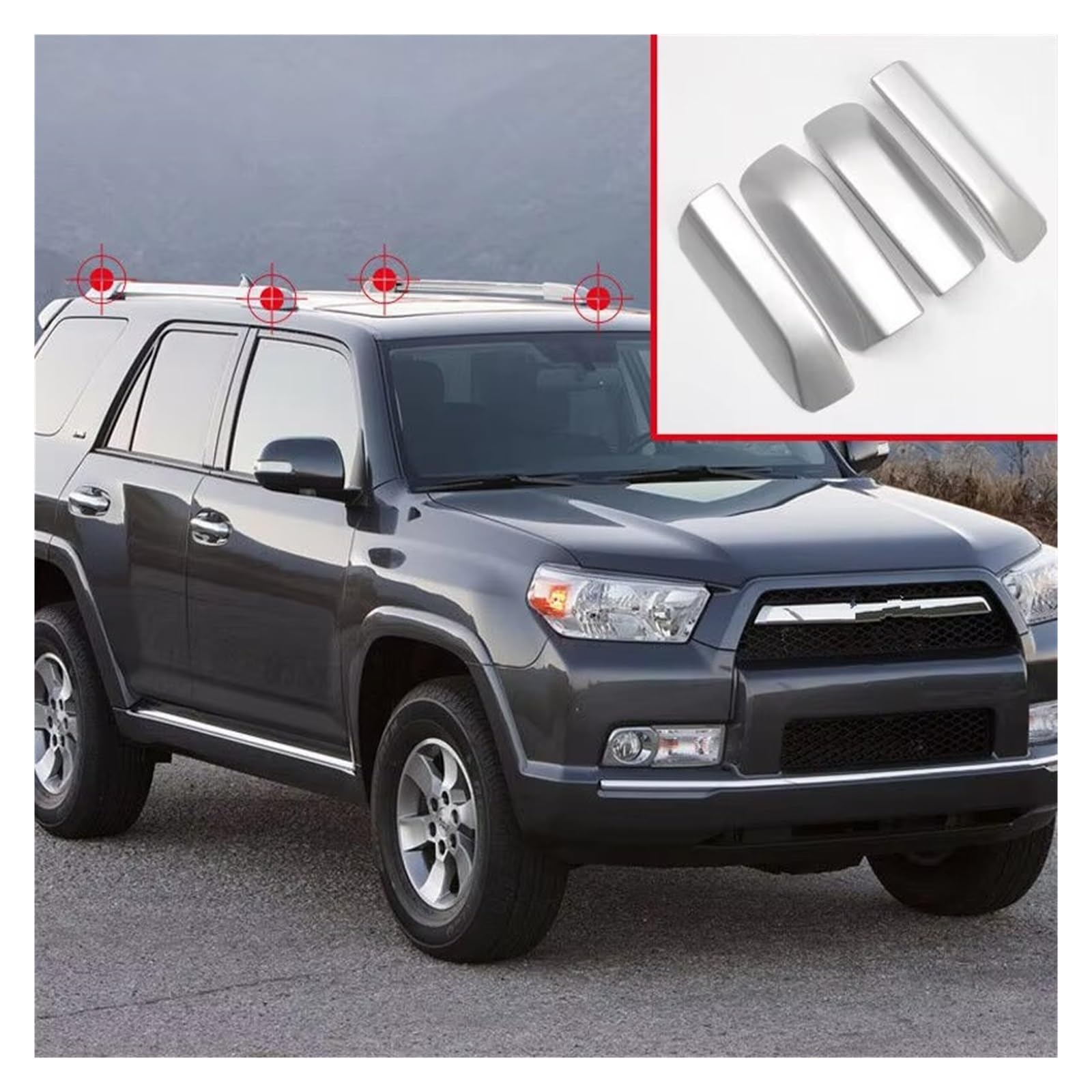 Barras Transversales De Techo Para Toyota Para 4Runner