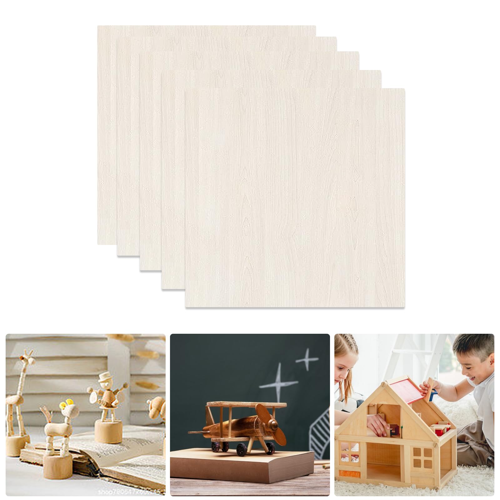 20x Balsaholzplatten 200x100x2 Mm – Leichtes Bastelholz Für Modellbau, Laser & DIY