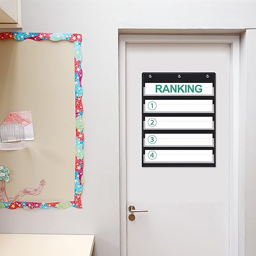 Miniatura 7 de 2 tablas de bolsillo para el aula, tabla de bolsillo de escritorio, tabla de bolsillo de doble cara, tabla de bolsillo de palabras de pared, tabla