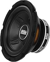 BOSS Audio Systems CXX8 Subwoofer para carro de 8 polegadas - potência máxima de 600 watts, bobina de voz única de 4 ohm, montagem fácil, vendido individualmente