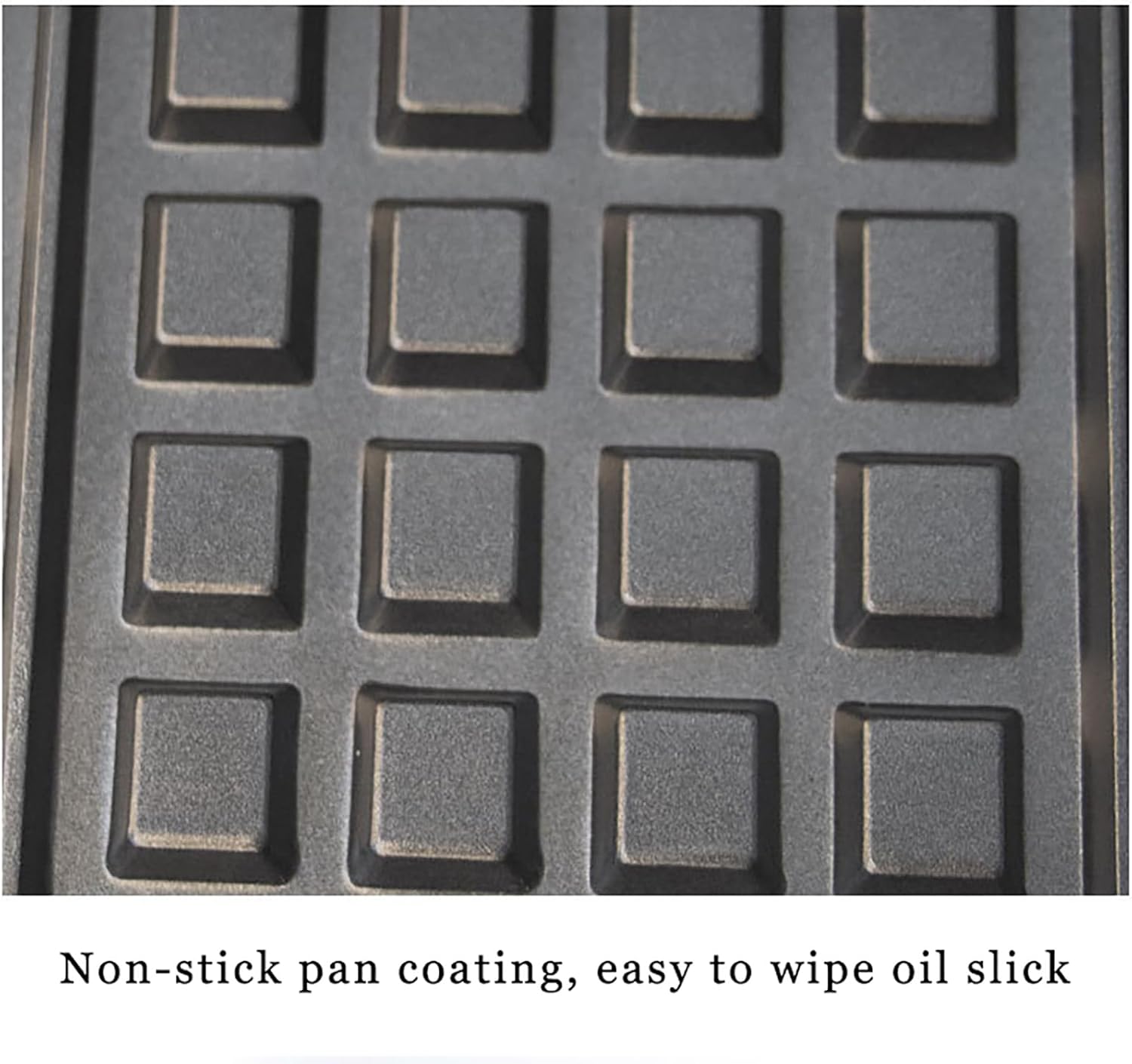 Compact Electric Waffle Maker - Non-Stick Mini Waffle Iron with LED Indicator Lights, Quick Even Heating, Easy to Clean, Perfect for Home, RV, or Party Use