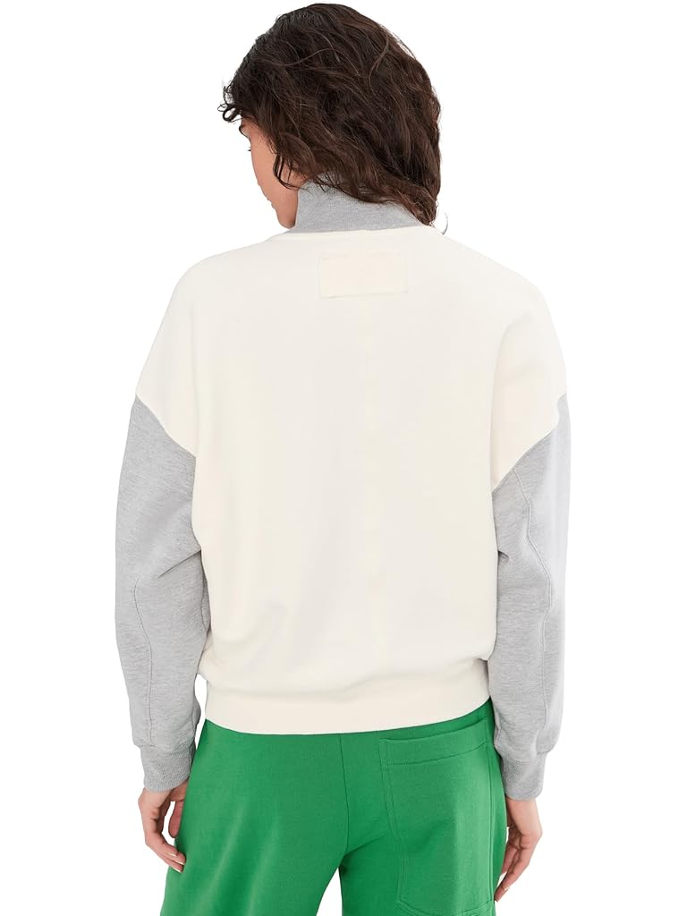 Black Free People Color-Block Timeless Pullover