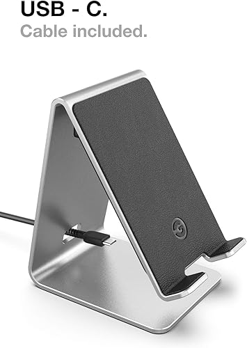 Miniatura 5 de Encased PowerStand - Soporte de carga inalámbrico con retroiluminación LED regulable, cargador de escritorio para modelos de iPhone, Android y
