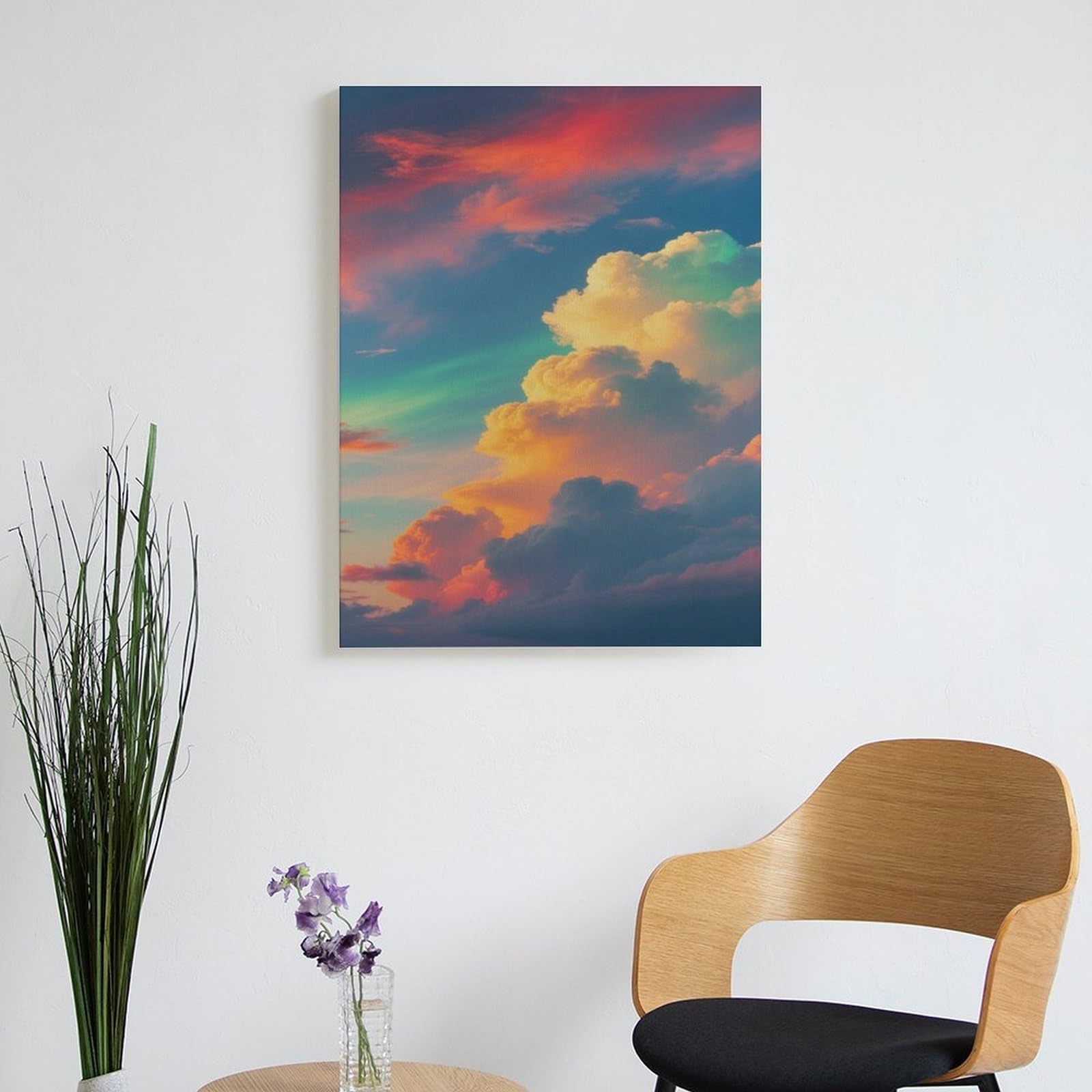 KOAYUBFC Malen nach Zahlen für Erwachsene, Anfänger, Erwachsene, Malen-nach-Zahlen-Kits auf Leinwand, Acryl-Ölfarben, Gemälde mit Pinseln als Geschenk, Wanddekoration für Zuhause, Wanddekoration