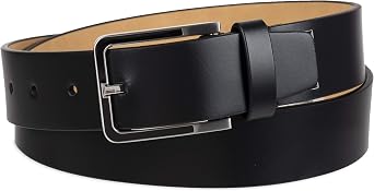 Calvin Klein Men's Dress & Casual Belt Sleek Ck Design for for Work, Jeans & Everyday Fashion