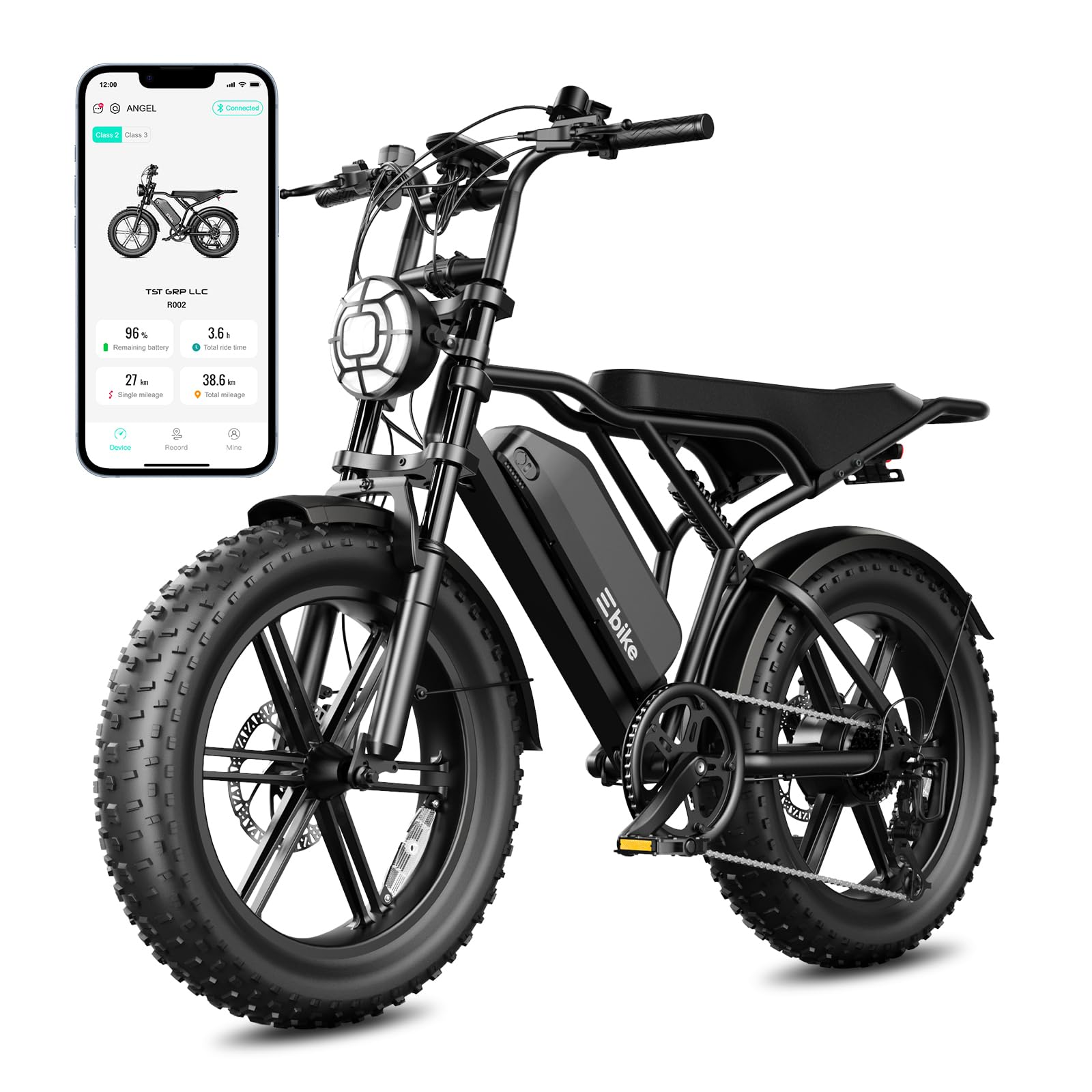 TST 20 Fat Tire Electric Bike