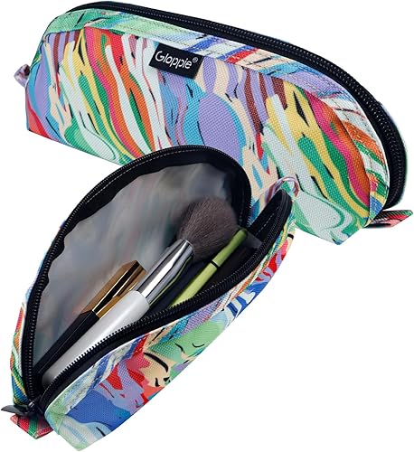 Miniatura 5 de Gloppie Estuche de viaje para brochas de maquillaje portátil, Acuarela