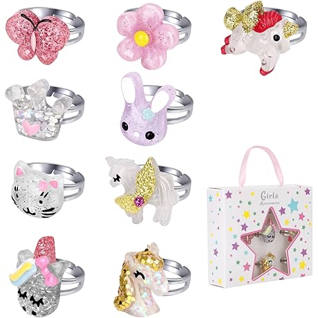 Rings for Toddler Girls: A Delightful Addition to Your Little One's Jewelry Box