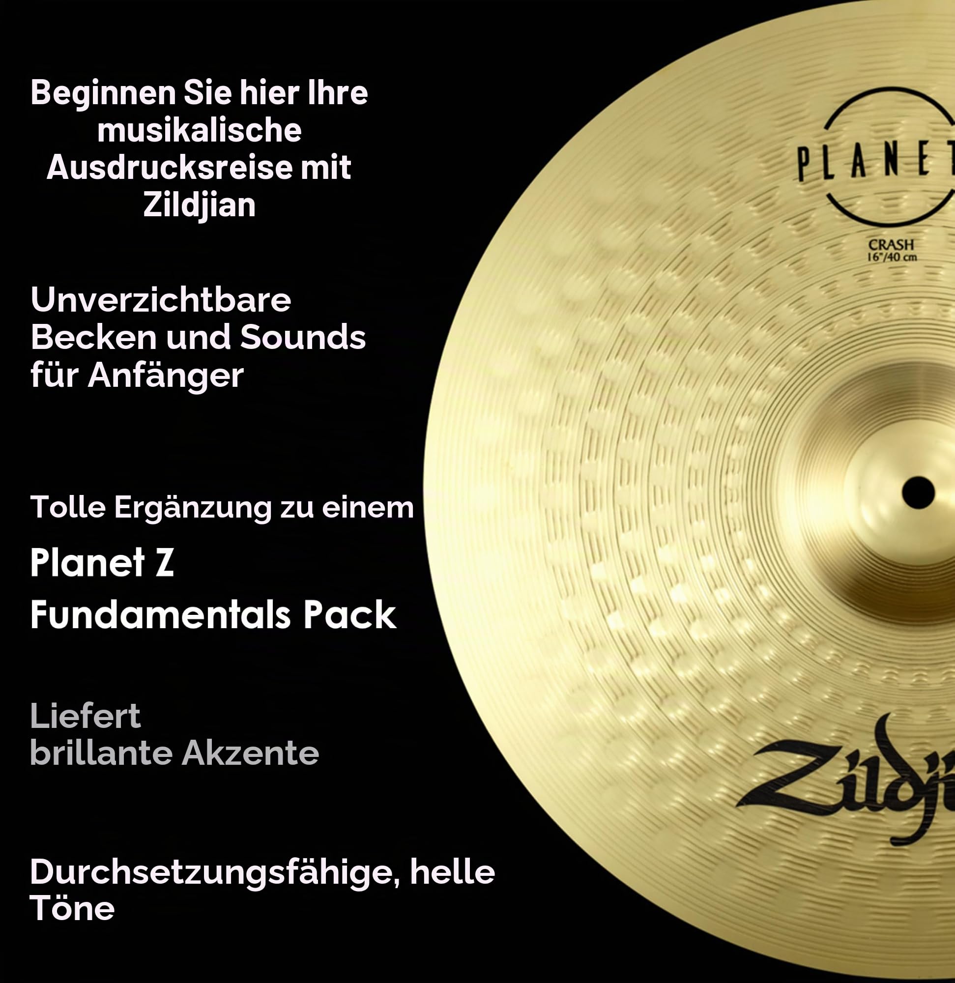 Zildjian Planet Z Crash 16" Version 2020