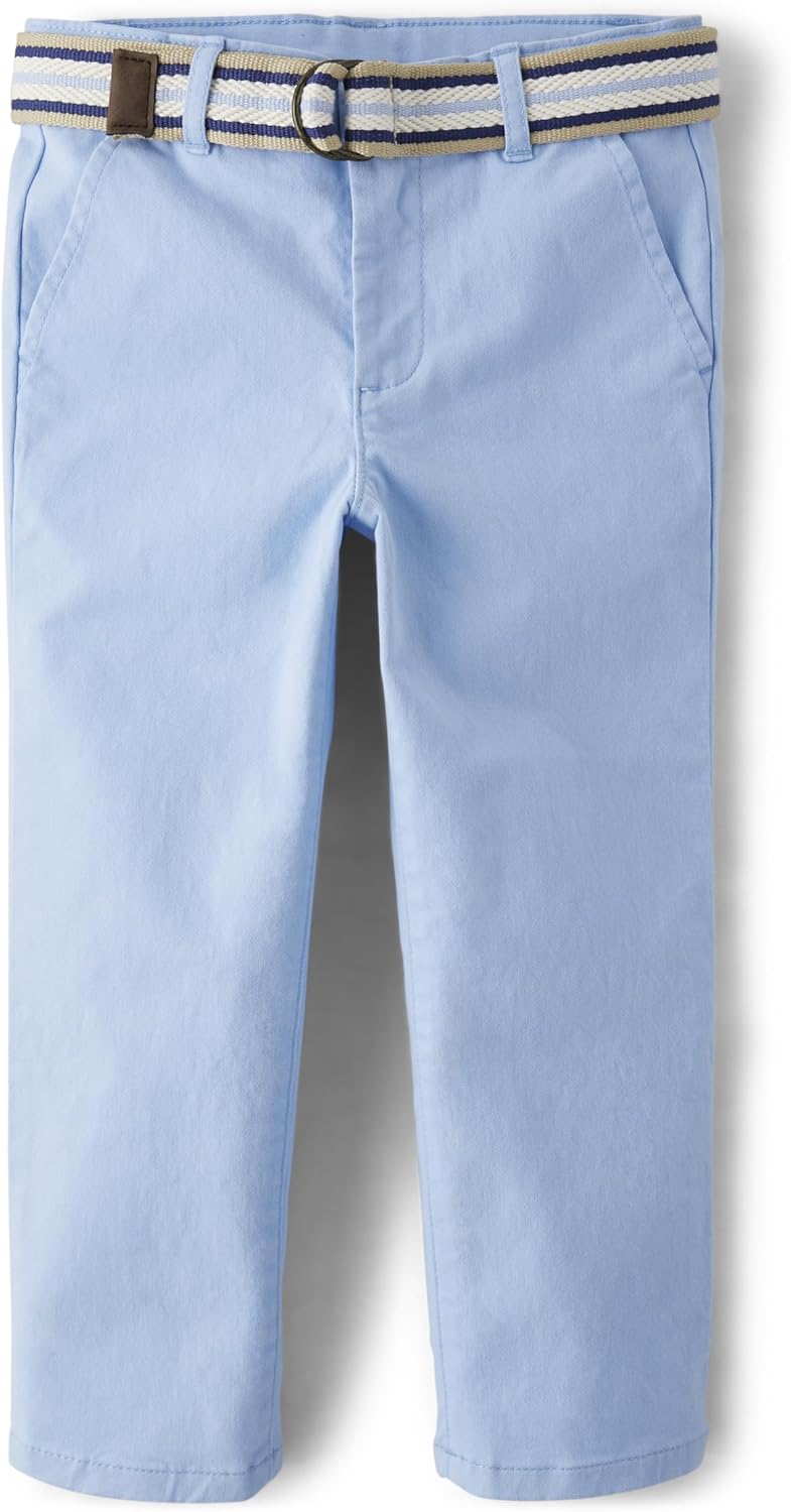Gymboree Boys' and Toddler Belted Chino Pants - Picture 19 of 32
