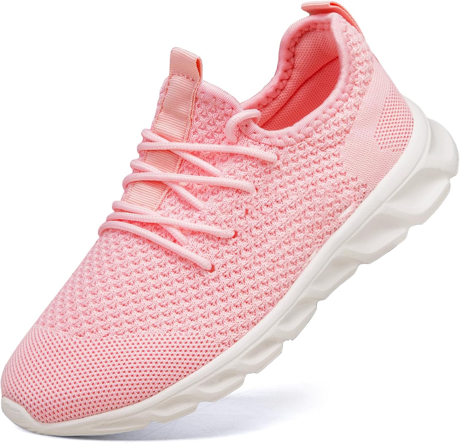 Scarpe Da Running Donna LANGFEUU - Sneakers Sportive In Mesh Per Corsa, Palestra E Tempo Libero - Foto 4