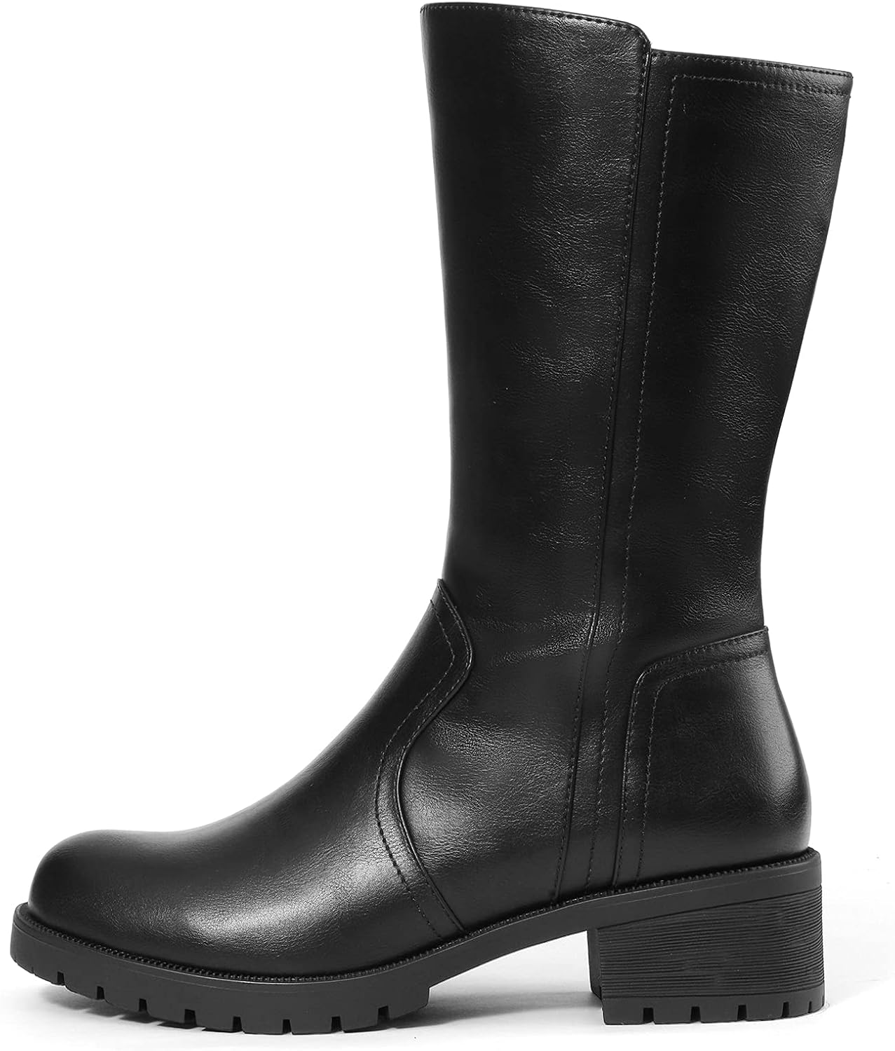 Miniatura 2 de DREAM PAIRS Botas de invierno para mujer de media pantorrilla