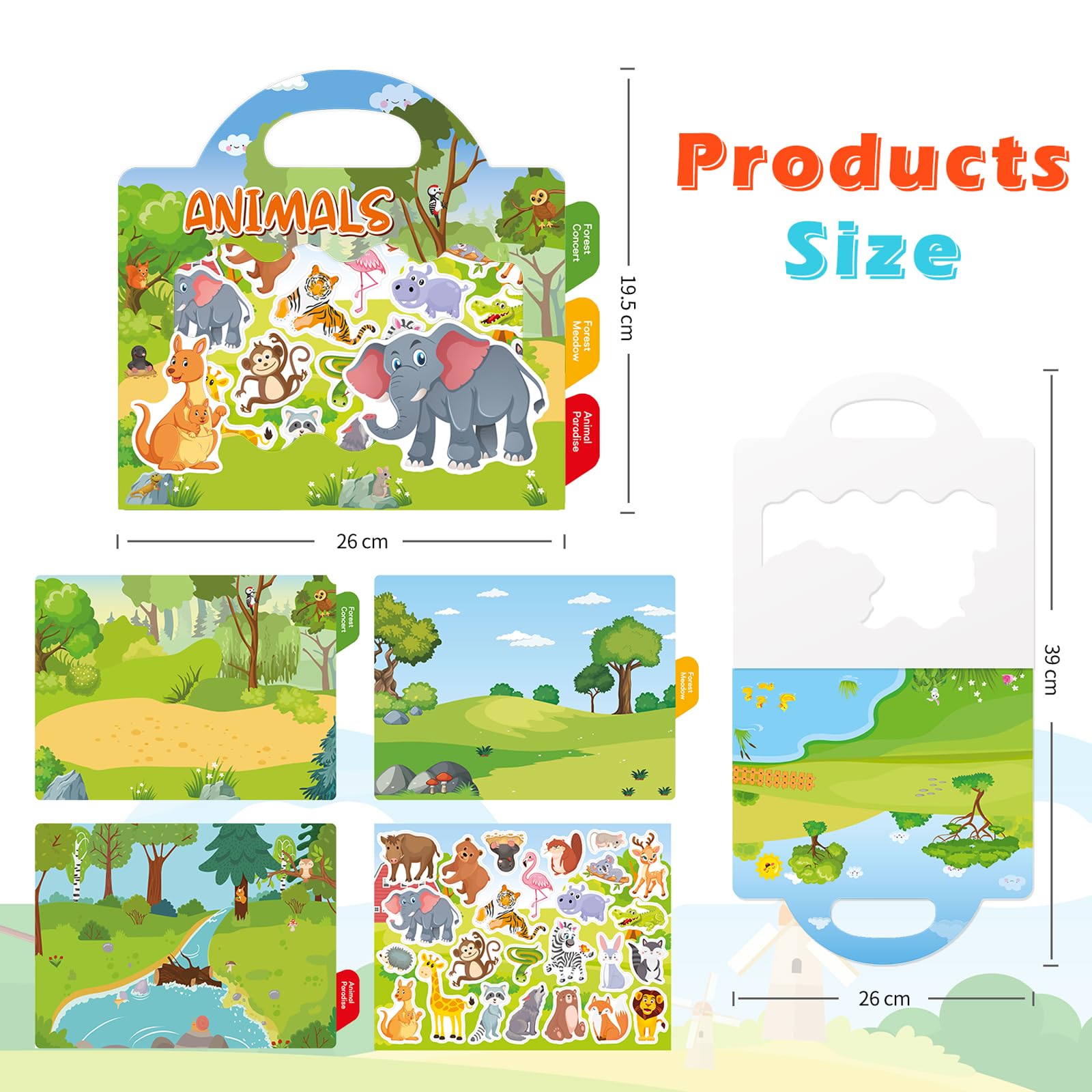 Bilderbücher Zur Intelligenzförderung Giugio Dinosaurier Stickerbuch ...