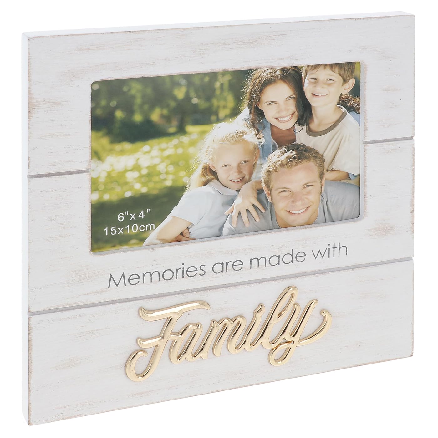 Shudehill Giftware Sentiment Script Frame - Friends, Family, Dog & More Designs (Family)