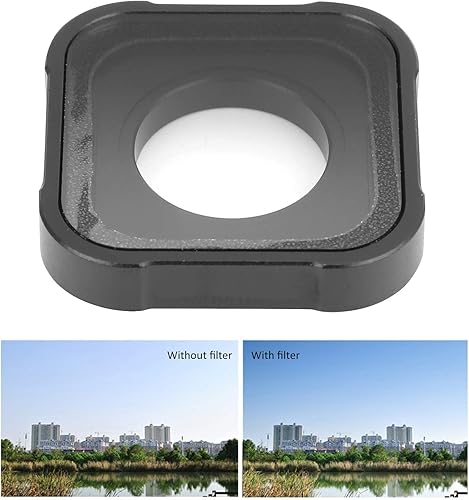 Miniatura 3 de Filtro ND degradado, filtro GND de vidrio óptico para 9 negros, filtro de densidad neutra circular GND protector de lente para 9 accesorios