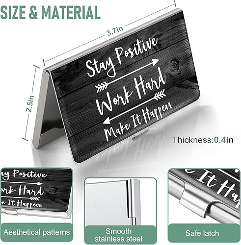 Miniatura 3 de Swooflia Estuche para tarjetas de visita Futi, Flowers 4