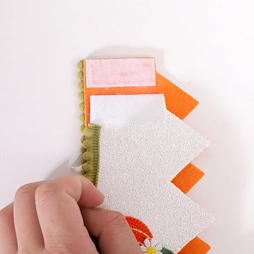 Miniatura 7 de VAVAYAO Corona de primer cumpleaños de calabaza pequeña, corona de primer cumpleaños, corona de cumpleaños de calabaza floral, decoración de primer