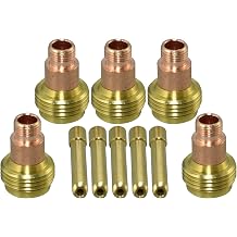 RIVERWELD TIG Stubby Collet Body 45V26S Wedge Collet 4C332GS kit 10pcs