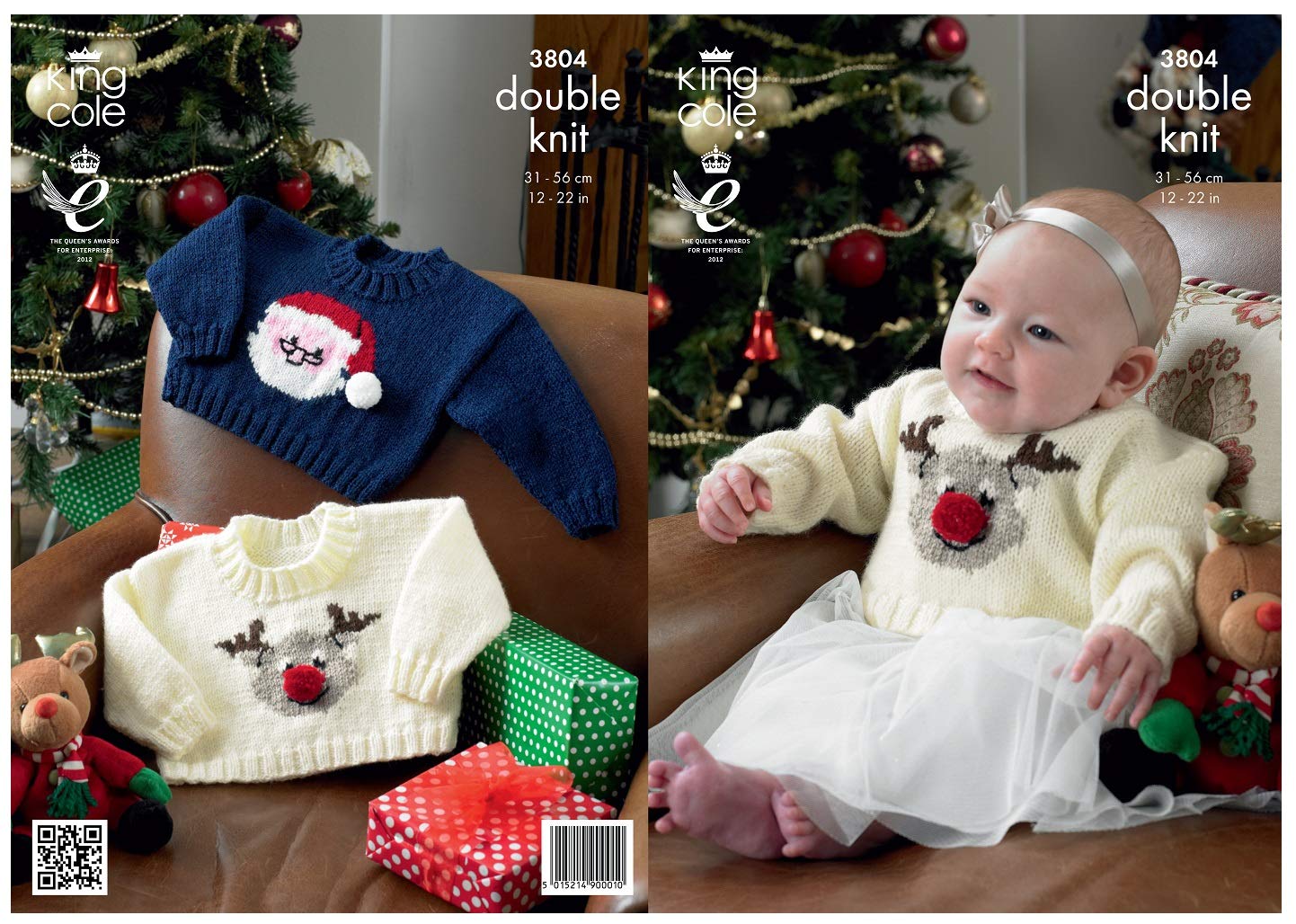 King Cole Baby Christmas Sweaters 