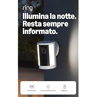 Ring Videocamera con faretti (Spotlight Cam)
