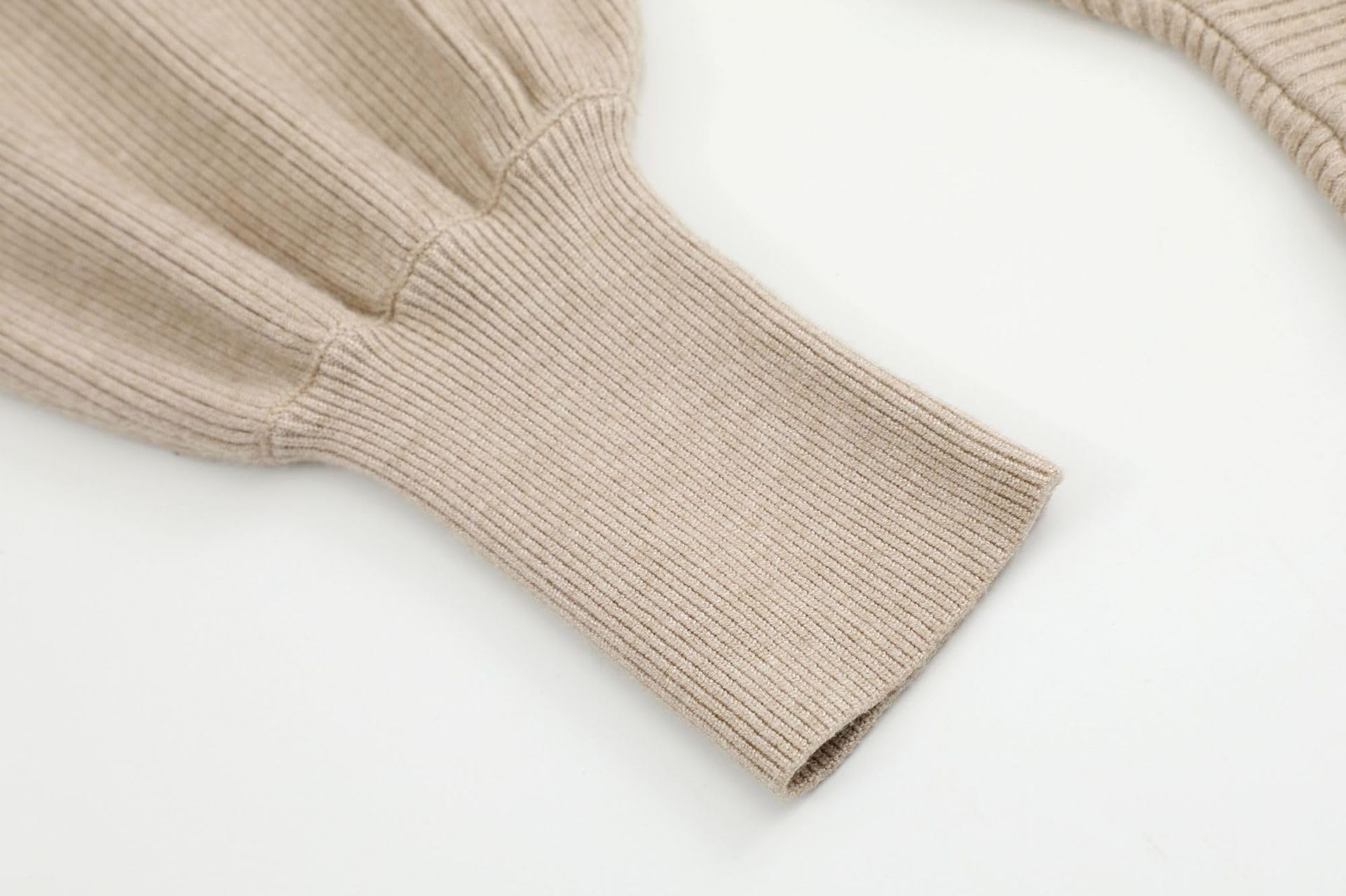 YEKEYI Damen-Pullover, Übergröße, Fledermausärmel, grober Pullover, V-Ausschnitt, lässiger Herbst-Strickpullover