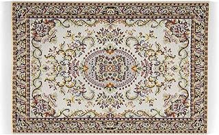 WNSC 1:12 Miniature Carpet, Miniature Furniture Small Dollhouse Miniature Turkey Rug Miniature Dollhouse for Miniature Dollhouse Decoration(Morning light)