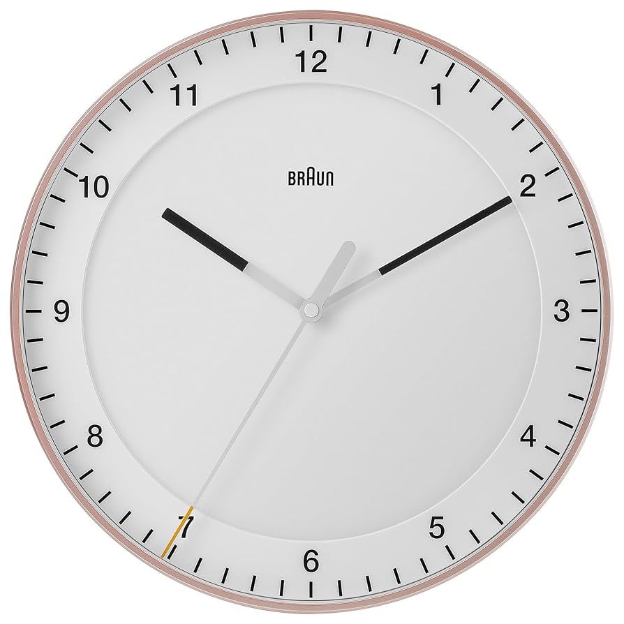 新品 KITH BRAUN Wall clock White Kith for Braun BC17 Wall Clock White - FW22 - US