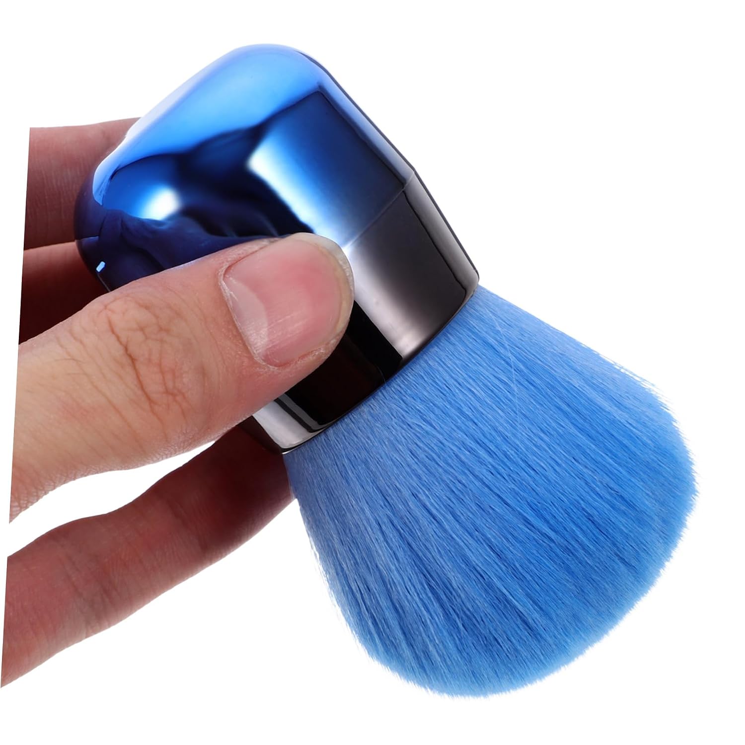 Gatuida 1pc Olive Green Mushroom Head Makeup Brush Soft Powder Applicator for Blush Foundation and Contouring for Full Coverage and Even Application