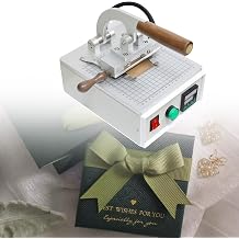 Hot Foil Stamping Machine,200 W Manual Leather Hot Stamp Embosser,Pu,PVC,Paper,Wood Embossing Machine,with Double Heating Tubes 220V
