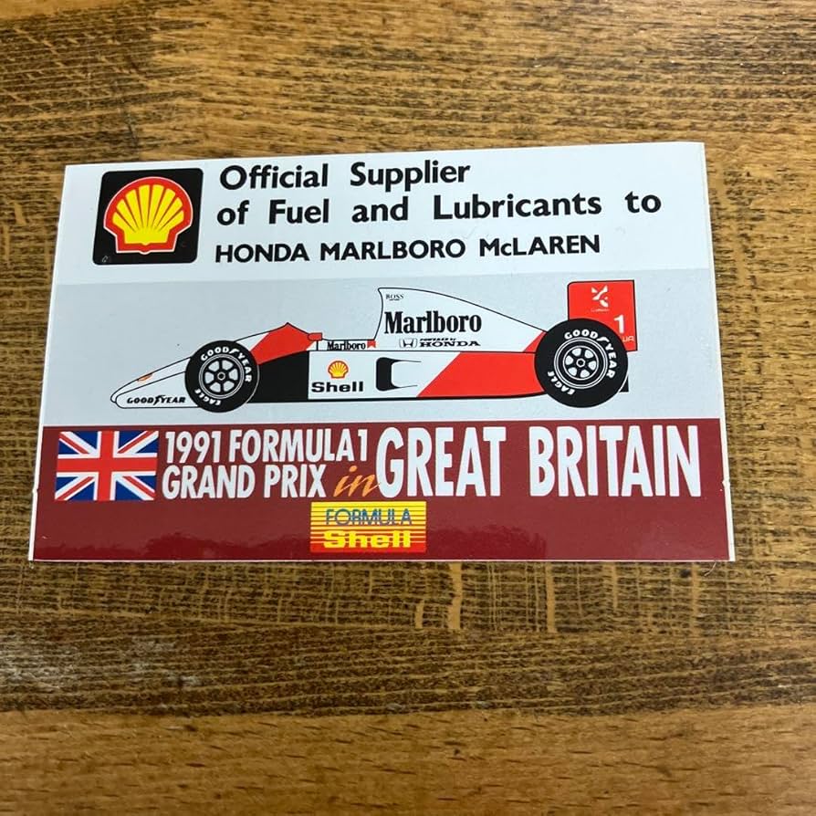 Amazon.co.jp: F1 ホンダ マールボロ マクラーレン ステッカー : おもちゃ