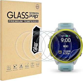 6Pack Compatible for Garmin Forerunner 570 47mm Sreen Protector Clear, HD Anti-scratch Flexible TPU [Not Glass] Protecticve Film for Forerunner 570 Smartwatch Protecotor 47mm