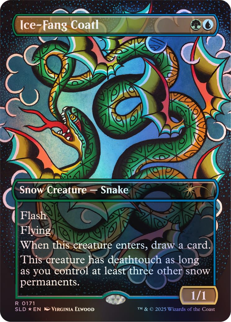 Magic: The Gathering Secret Lair Inked Rainbow Foil Edition