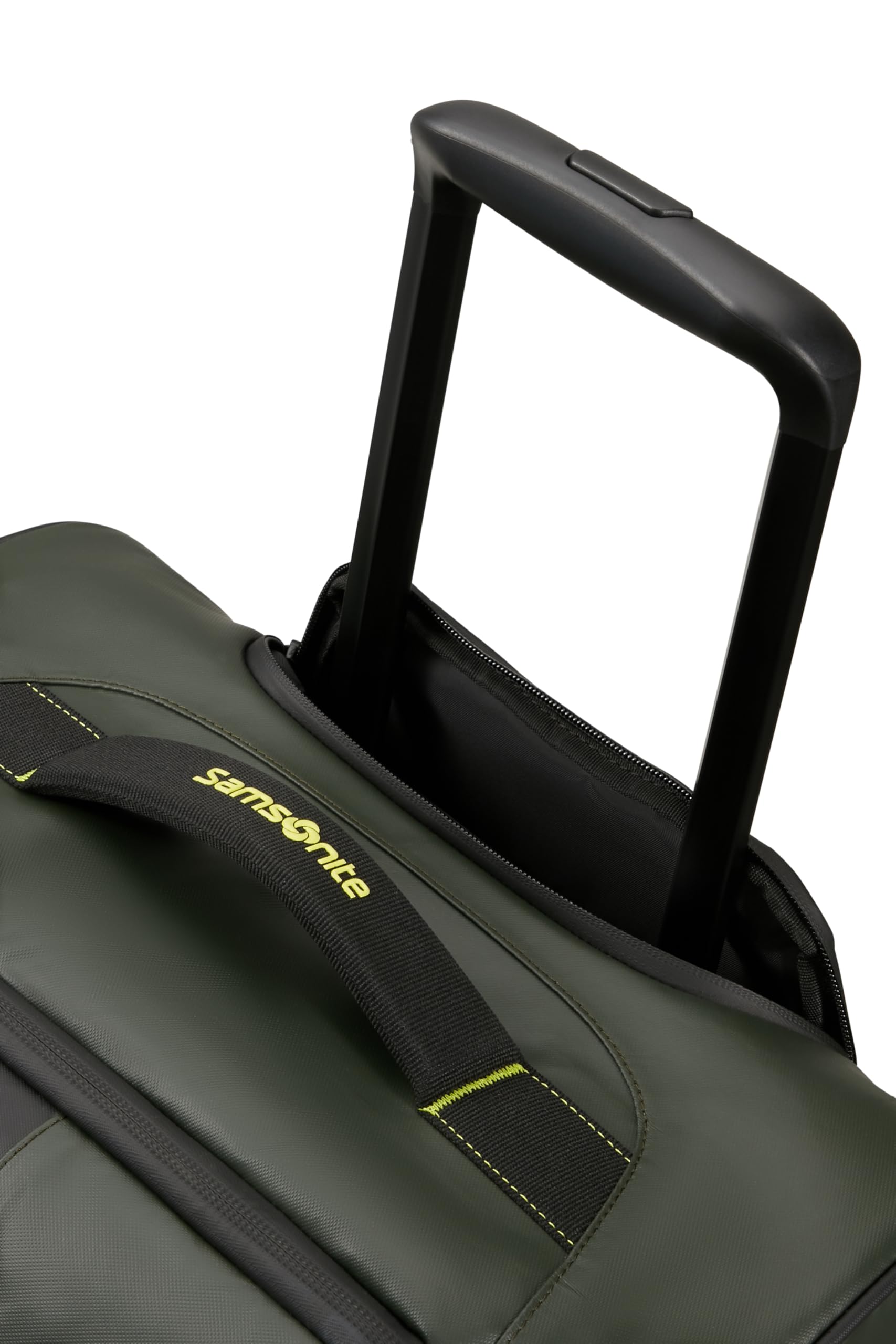 Samsonite Paradiver Light - Borsone con Ruote (55 cm), Small, Bagaglio a Mano, Idrorepellente, Leggero, 48,5L, Verde (Jungle Green)