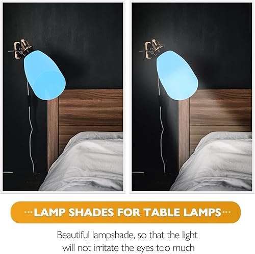 Miniatura 7 de Housoutil 4 piezas de pantalla de plástico, repuesto de pantalla de herradura, 5.4 pulgadas de alto, 4.3 pulgadas de diámetro, cubierta de pantalla