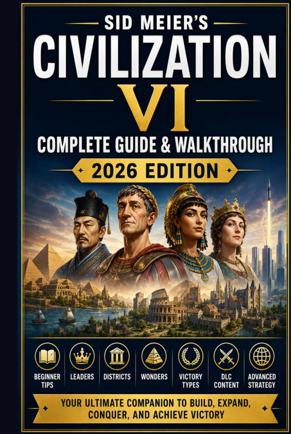 Sid Meier’s Civilization VI Complete Guide & Walkthrough 2026 Edition: Beginner Tips, Leaders, Districts, Wonders, Victory Types, DLC Content, and Advanced Strategy