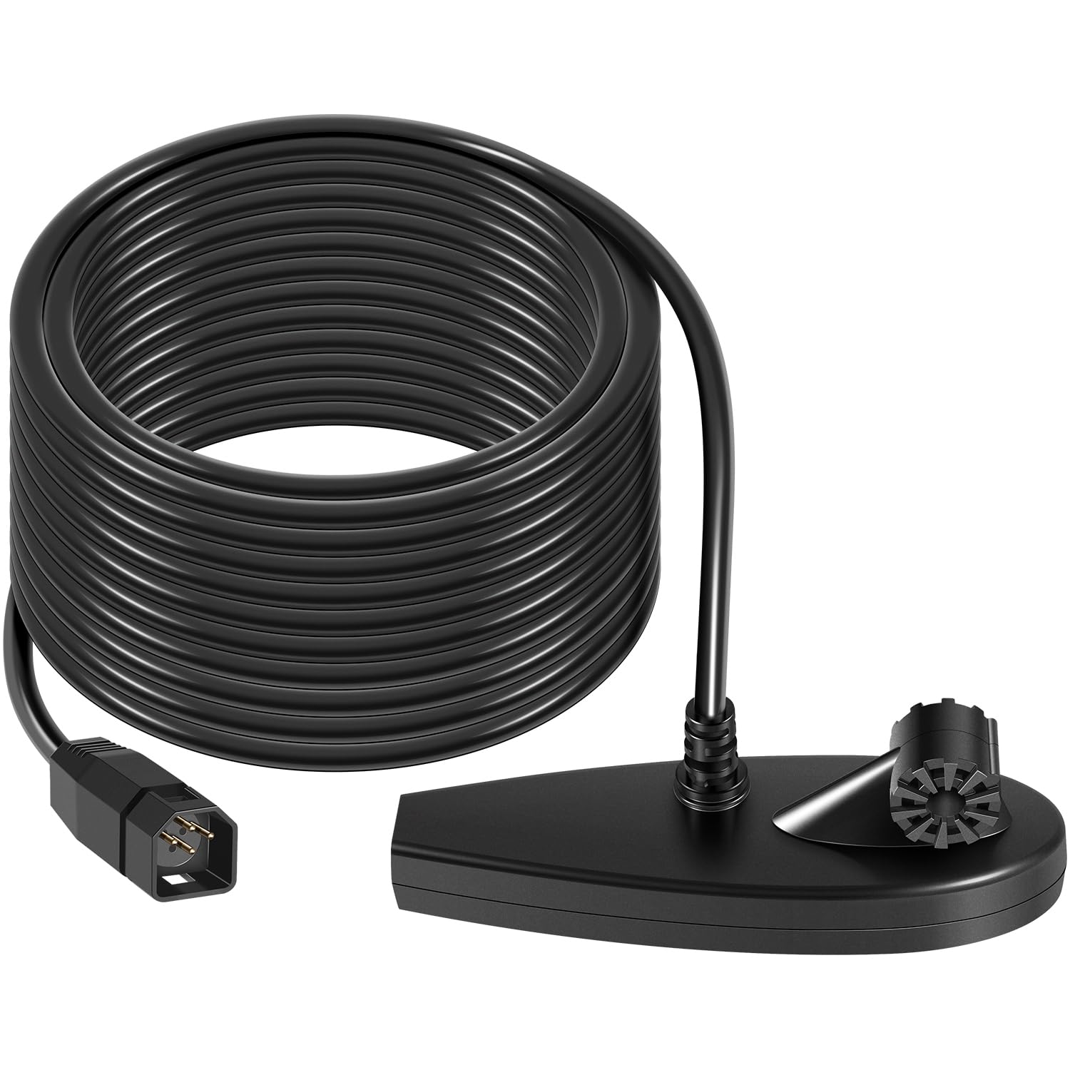 710226-1 XNT 9 DI T pour transducteur de tableau arrière Humminbird Helix avec sonar à double faisceau et imagerie descendante - 200/455 kHz, avec transducteur de montage sur tableau arrière de