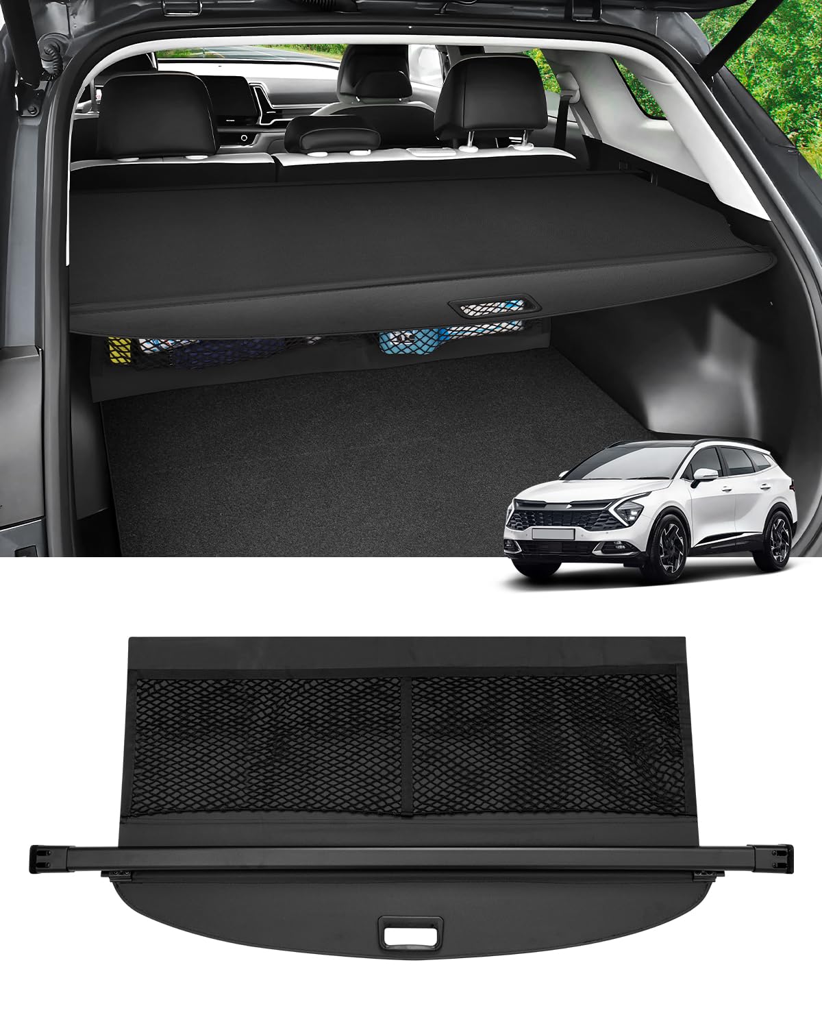 Photo 1 of Autorder Cargo Cover for 2023 2024 Kia Sportage AccessoriesShade Cover