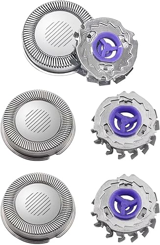 Miniatura 8 de 3X - Cuchilla de afeitar de repuesto para Philips Norelco 6948XL, 6947XL, 6945XL, 6940LC, 6900LC, 6863XL, 6856XL, 6854XL