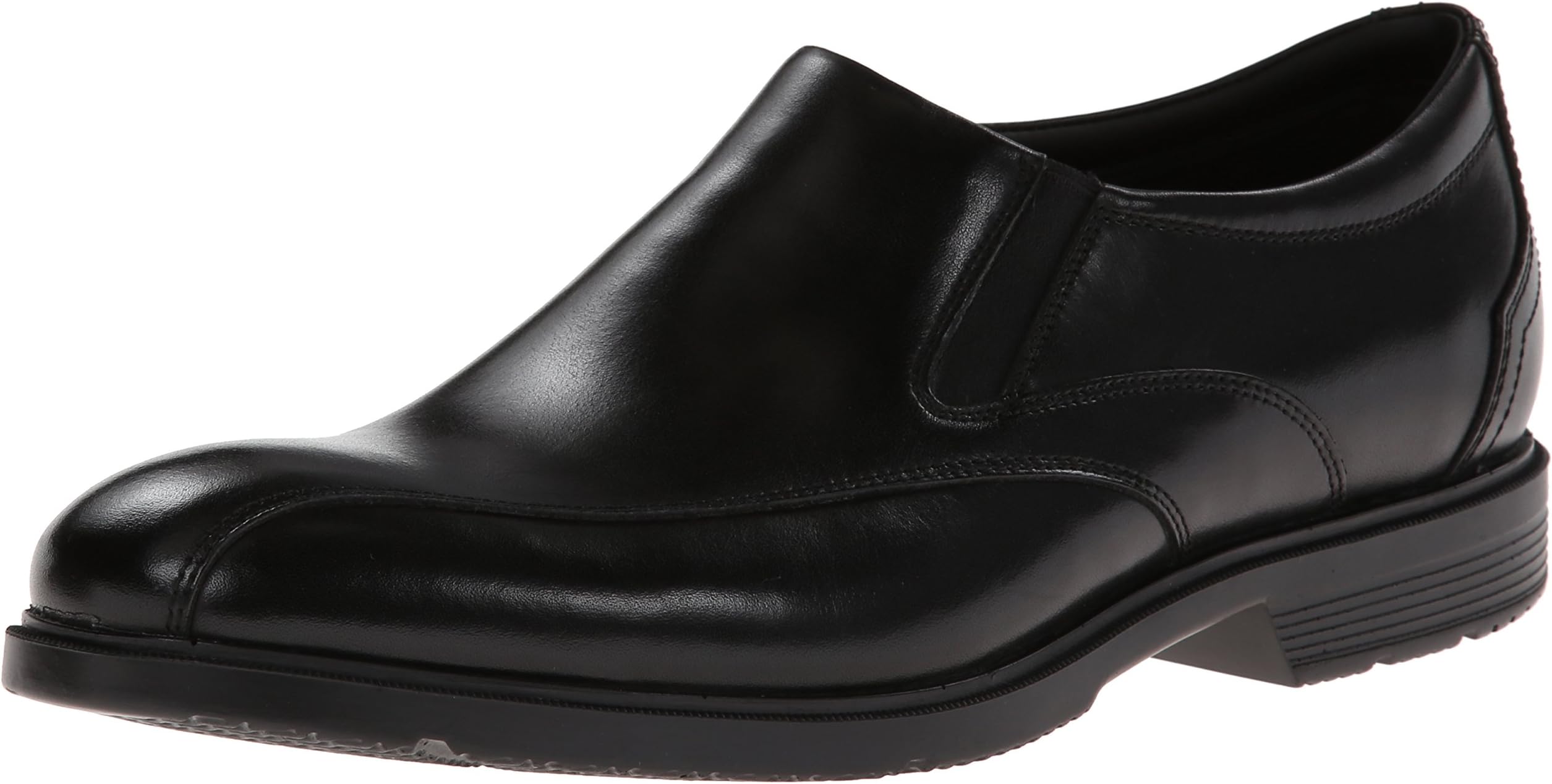 Rockport Men's Black Leather City Smart Bike Toe Slip On 16 2E US