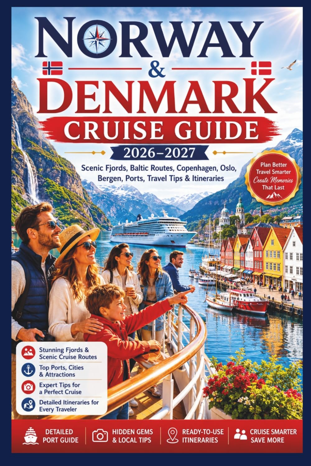 Norway & Denmark Cruise Guide 2026–2027: Scenic Fjords, Baltic Routes, Copenhagen, Oslo, Bergen, Ports, Travel Tips & Itineraries