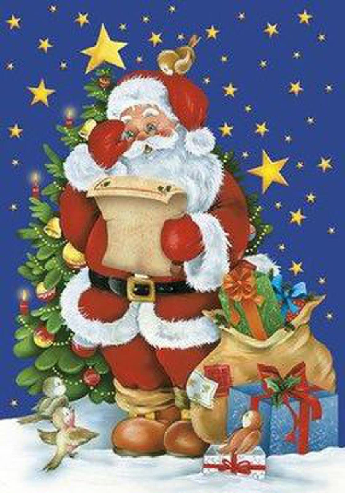 Décoration maison Noël avec cette mosaïque diamant 5D créative